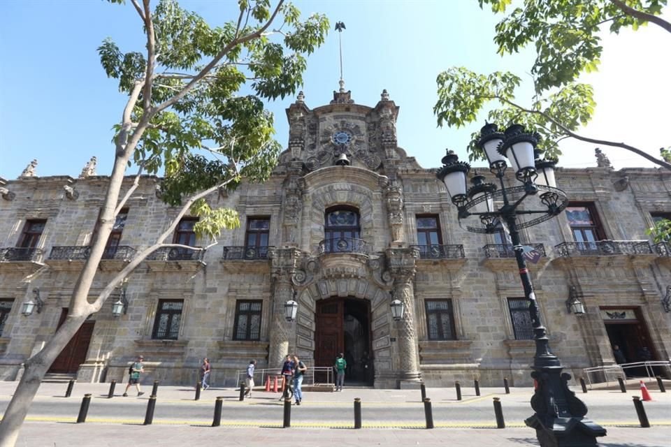 Palacio de Gobierno de Jalisco.