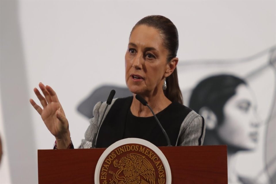 Sheinbaum dijo que lo que se ha informado públicamente es que el retiro de Visa a Gobernadora de BC y su esposo es un asunto personal.