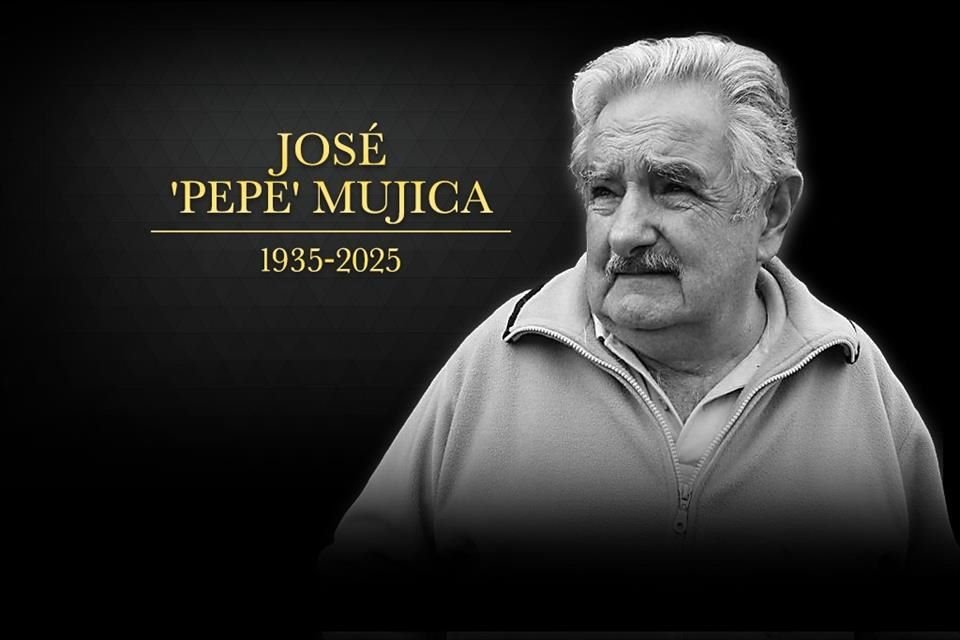 José 'Pepe' Mujica, ex presidente de Uruguay, falleció a los 89 años por cáncer de esófago.