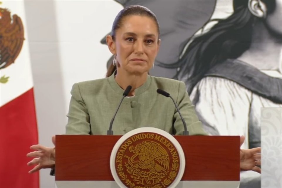 Claudia Sheinbaum, Presidenta de México.