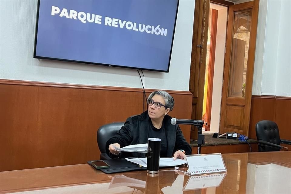 La diputada local por Movimiento Ciudadano, Verónica Jiménez Vázquez.