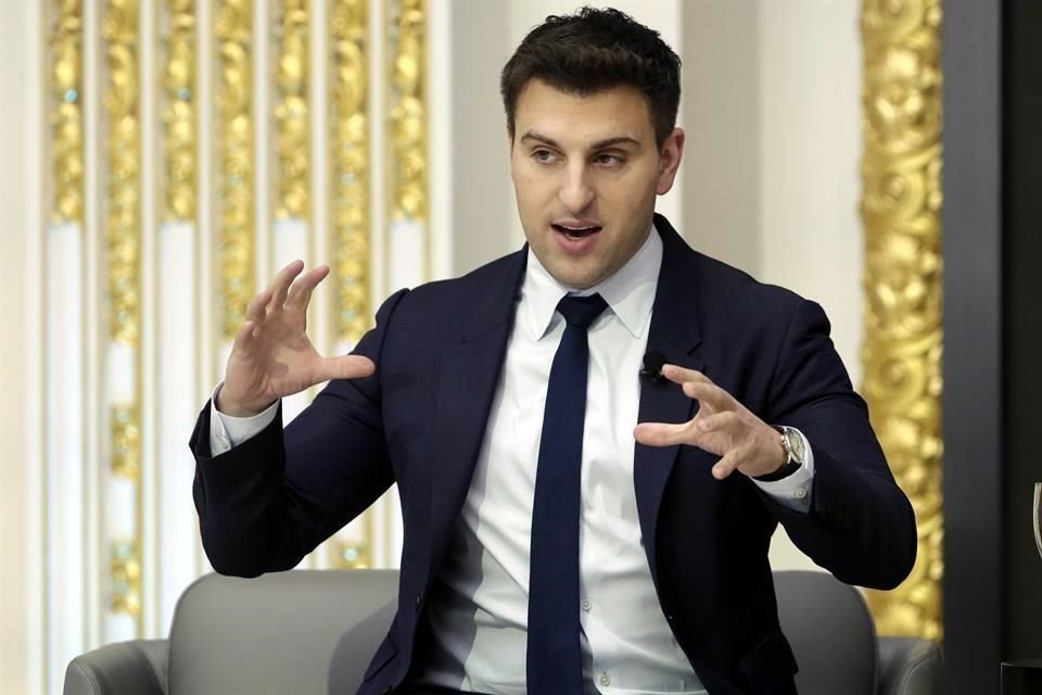 Brian Chesky, presidente ejecutivo de Airbnb.