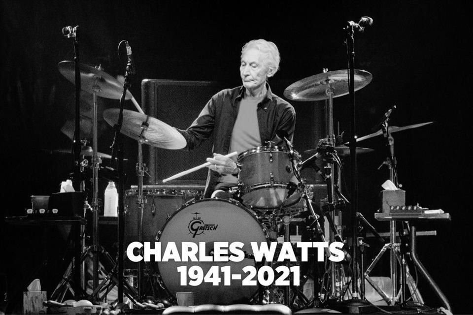 El baterista de Rolling Stones, Charlie Watts, falleció este martes a los 80 años.