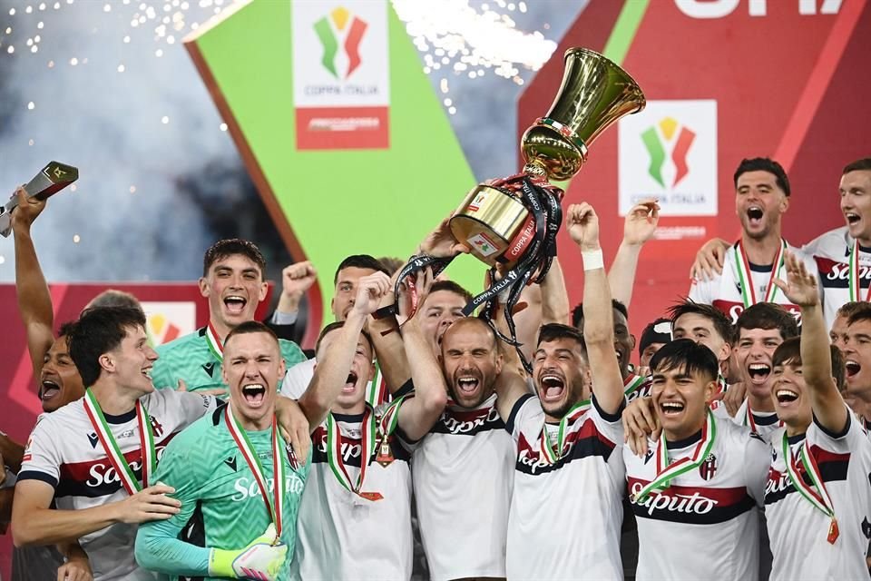 El Bologna es campeón de la Copa de Italia.