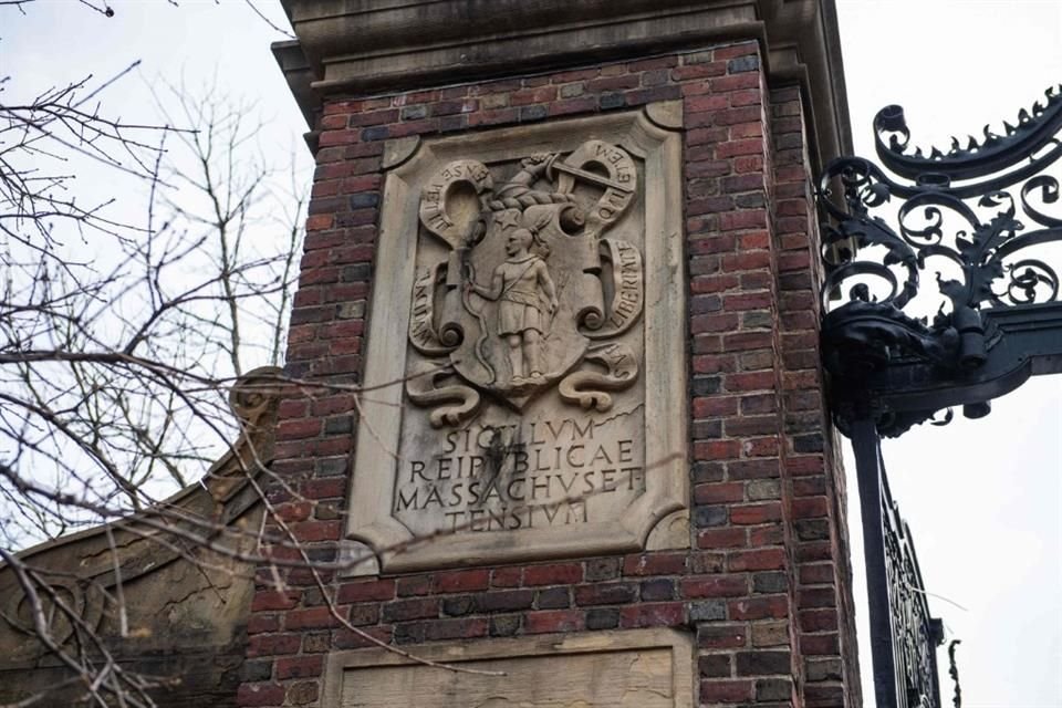La entrada al Havard Yark, en Massachussetts, el 15 de abril del 2025.