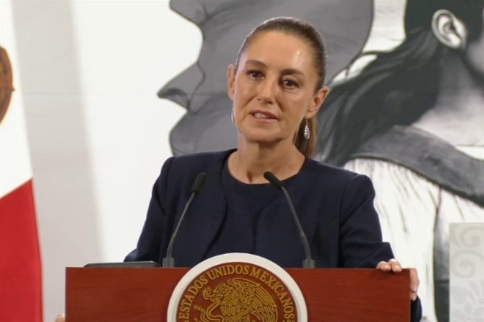 Claudia Sheinbaum, Presidenta de México.