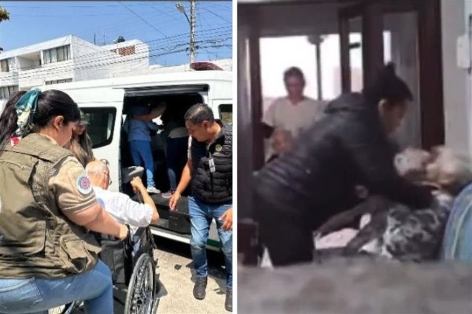Autoridades de SLP clausuraron el albergue Santa Sofía y rescataron a personas de la tercera edad maltratadas.
