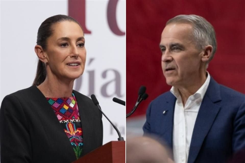 Claudia Sheinbaum habló con el Primer Ministro de Canadá, Mark Carney, sobre importancia del T-MEC y fortalecer competitividad de América del Norte.