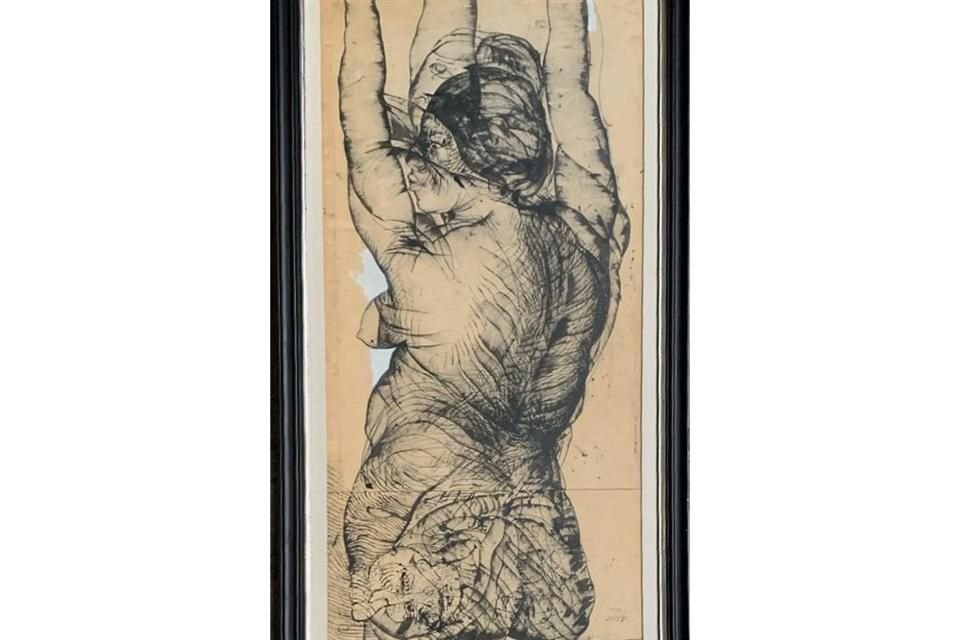 Realizan exposición homenaje al pintor a cinco años de su fallecimiento.