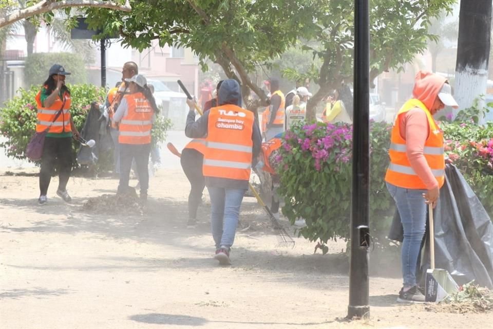 El programa contempla trabajos de limpieza, mantenimiento de espacios públicos, entre otros.