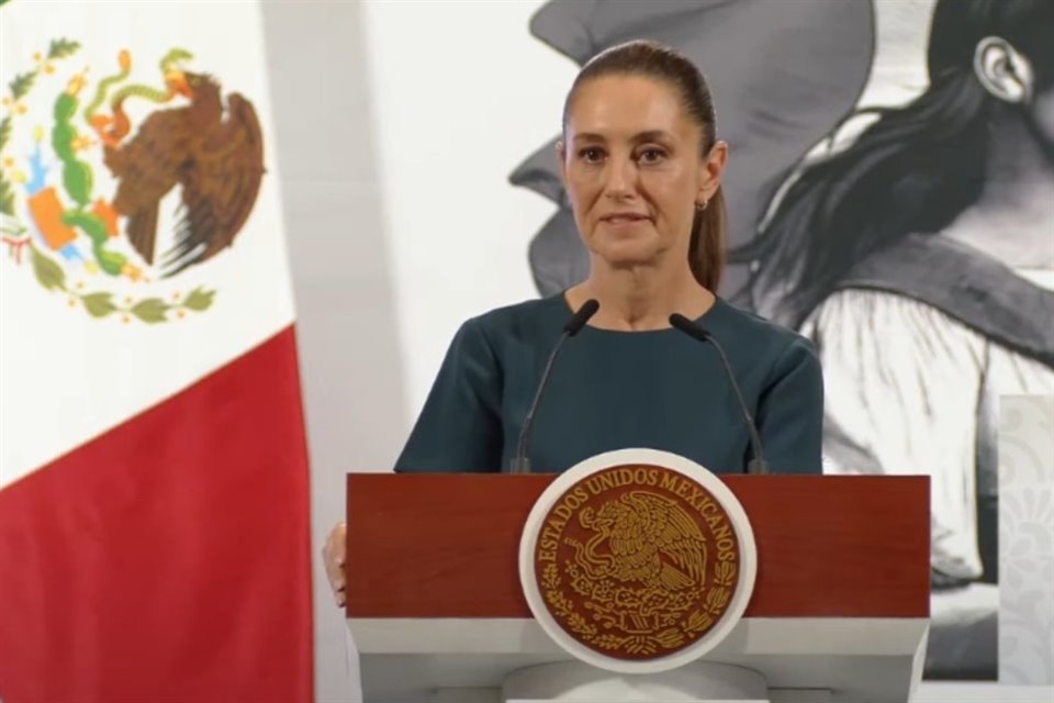 Sheinbaum llamó a paisanos en EU a que envíen cartas a congresistas de ese país para que expongan su rechazo a impuesto de 5% a remesas.
