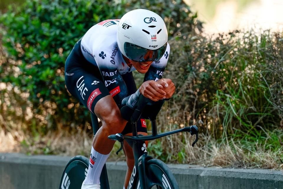El ciclista mexicanoha tenido una buena actuación en las primeras etapas de la competencia italiana.