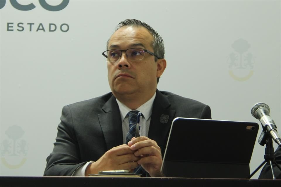 Coordinador del C5 Jalisco, Juan Carlos Contreras Vargas.
