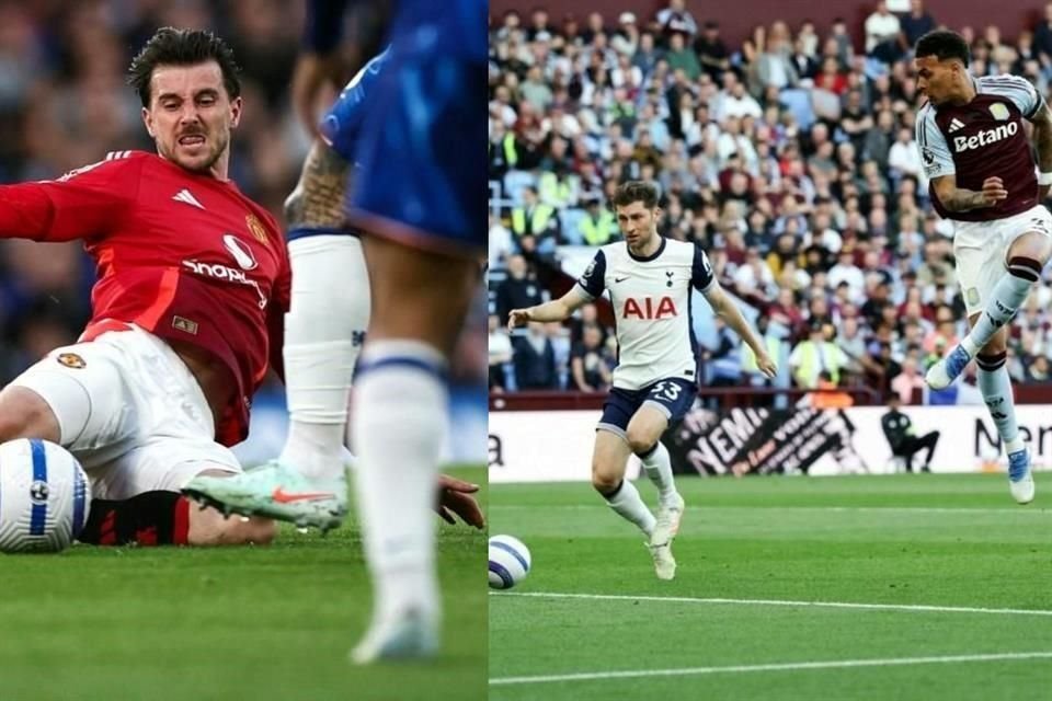 Manchester United tropezó con el Chelsea y el Tottenham perdió ante Aston Villa.