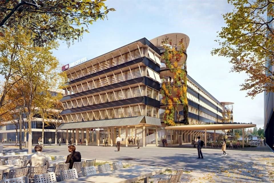 Las plantas serán de una construcción flexible de madera que, con el tiempo, podrá desmontarse por completo y reutilizarse.