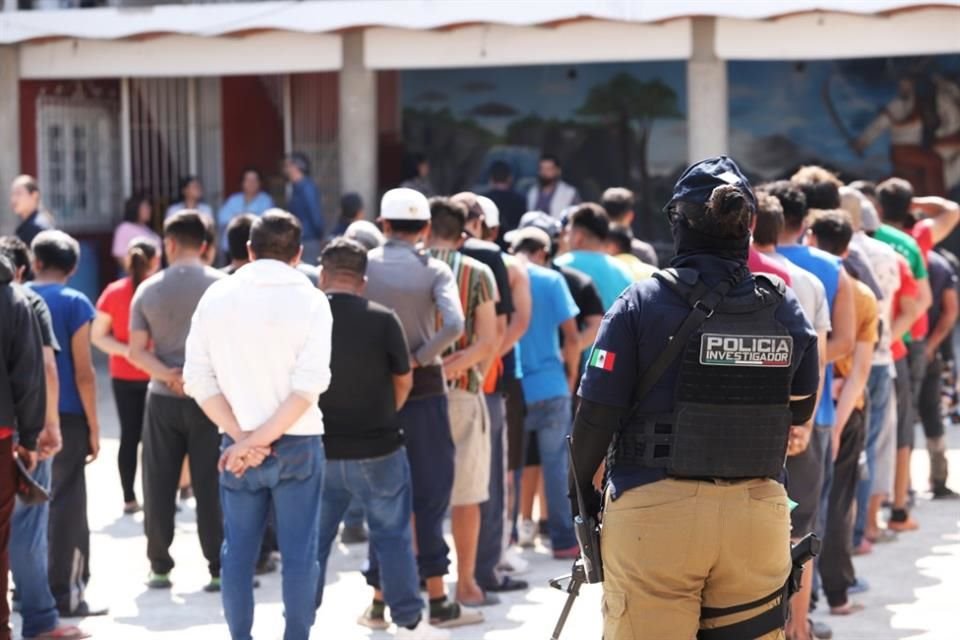 41 personas fueron rescatadas de anexos.