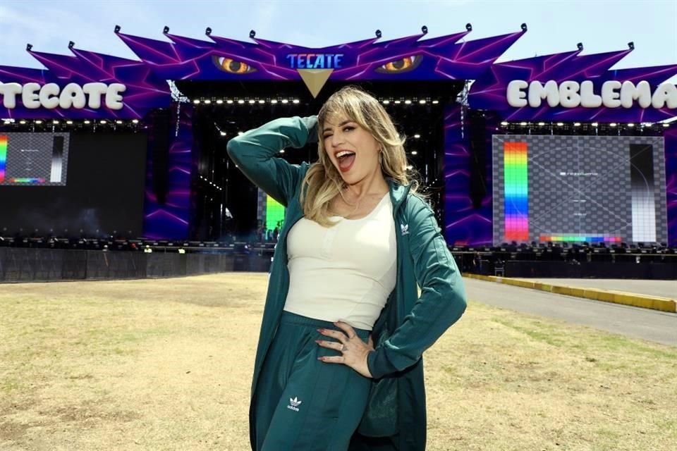 María José, quien hace años estuvo a punto de dejar la música, cantará este sábado en el Autódromo como coestelar.