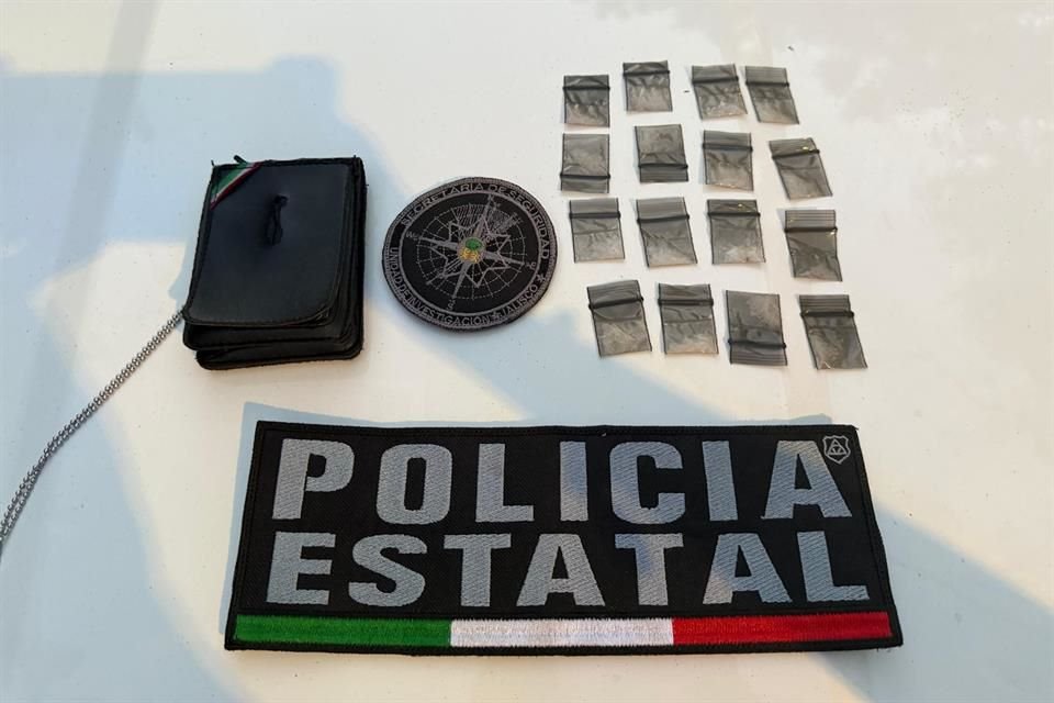 Un sujeto se hacía pasar por policía y fue detenido con dosis de crystal.