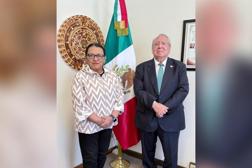 Rosa Icela Rodríguez, titular de Segob, acudió al Vaticano en representación de la Presidenta Sheinbaum para la asunción del Papa León XIV.