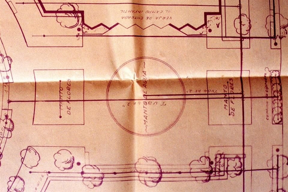 Planos originales del Parque Revolución.