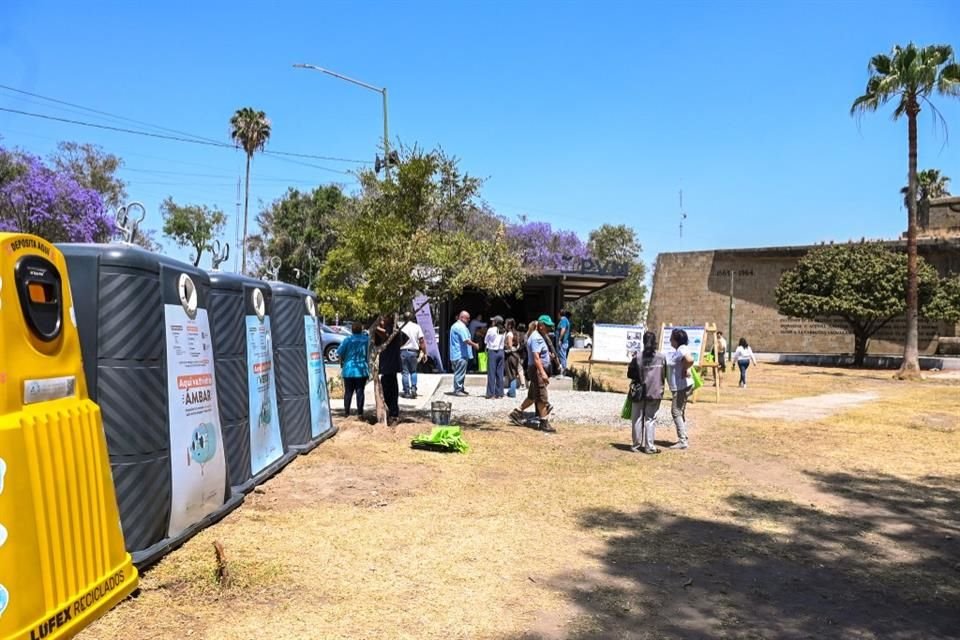 Los nueve Puntos Verdes Metropolitanos han recolectado r 7.7 toneladas de residuos reciclables.