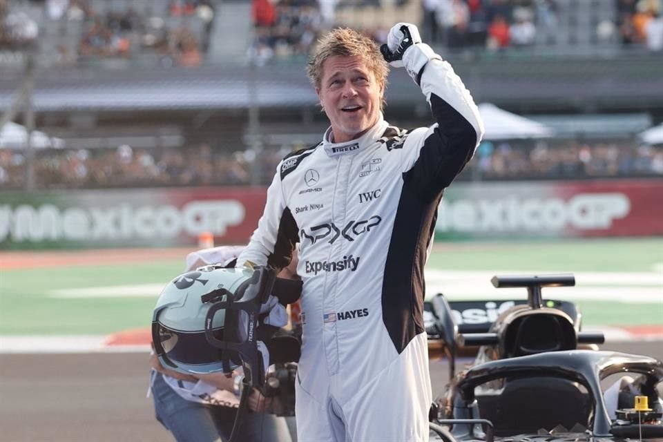 Brad Pitt y el resto del elenco de 'F1 La Película' visitarán la CDMX el próximo 9 de junio para presentar el filme y armar un Fan Event.