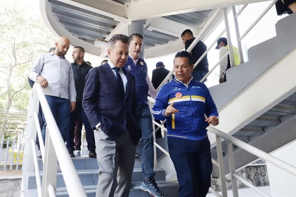 Inicio de obras de remodelación de la escuela del CODE en las instalaciones de avenida Alcalde.