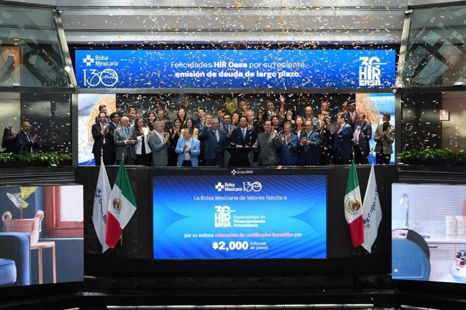 Eduardo Guzmán, director general de HIR Casa, destacó que en sus 30 años de historia, la compañía ha financiado la adquisición de 23 mil viviendas y administra actualmente un portafolio de 22 mil 783 millones de pesos.