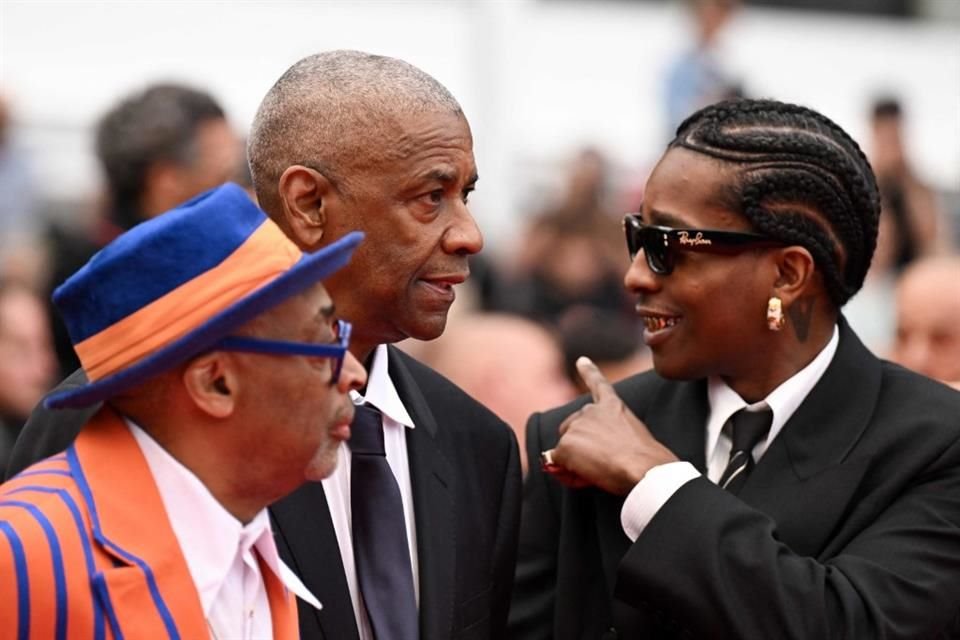 El histrión se encontraba con Spike Lee y A$AP Rocky cuando sucedió el altercado.
