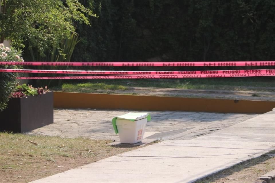 La hielera se encontraba cerca de la Secundaria Número 18 en Zapopan.