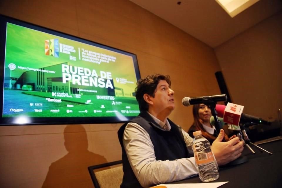 Bruno Martínez, presidente de la Asociación de Parques Industriales del Estado de Jalisco.
