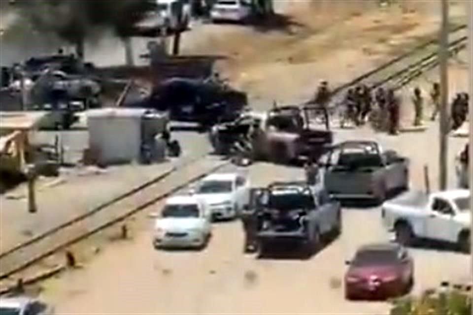 Hasta el momento se desconoce si hay personas heridas o fallecidas.