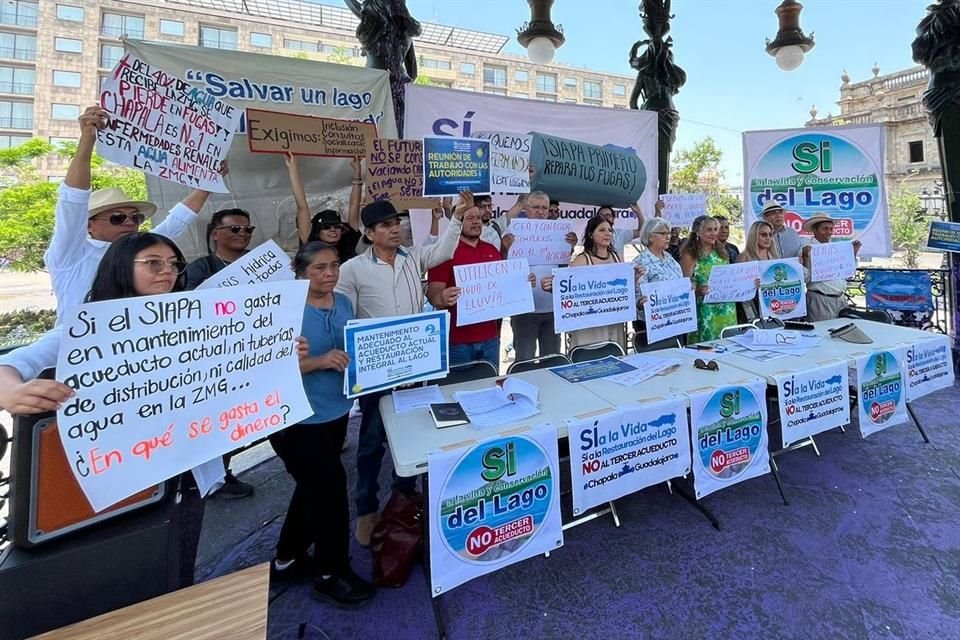 Activistas  señalaron que antes de realizar un obra de ese calado, es necesario que se investiguen los impactos ambientales que va a tener para las comunidades la extracción del recurso.