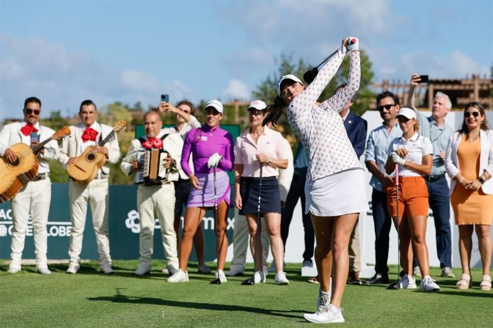 Gaby López encabeza a las golfistas mexicanas en Mayakoba.