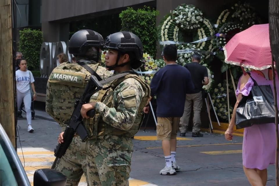 El féretro de José Muñoz fue llevado al Panteón de Dolores en la Alcaldía Miguel Hidalgo.