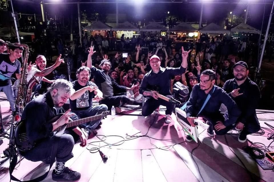 Clondementto, una de las agrupaciones estelares del Festival de la Música en Zapopan.
