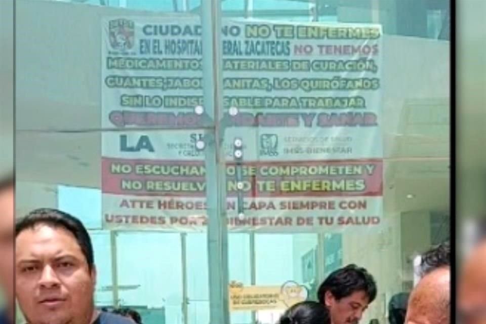 En una protesta realizada este jueves, médicos y enfermeros reprocharon que esta situación empeoró hace más de un mes, y anunciaron que llegaron al límite sin una respuesta efectiva a sus demandas.