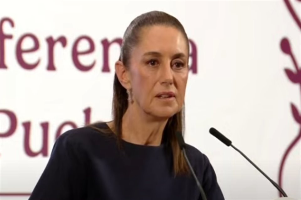 Sheinbaum dijo que INE y TEPJF deben intervenir en el caso de los acordeones que arman partidos con recursos para apoyar a aspirantes afines.