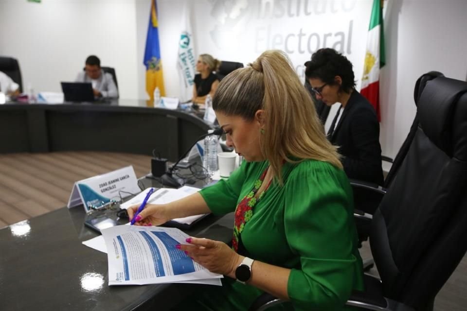 Sesión extraordinaria del IEPC Jalisco.