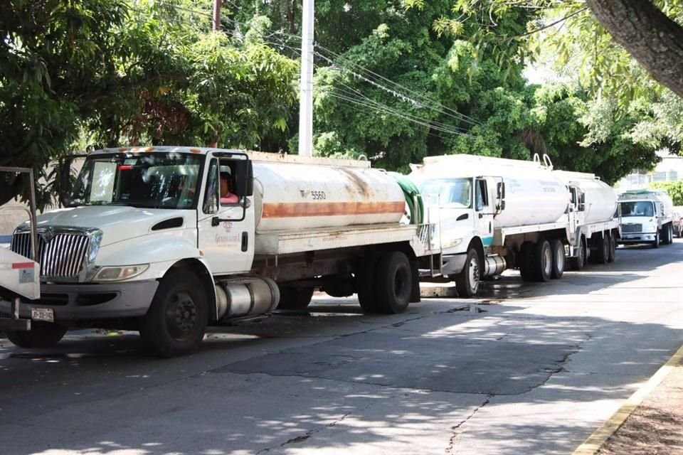 Surtirán agua a las colonias que lo necesiten de Zapopan.