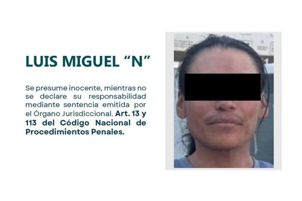 En los mismos hechos, el sujeto también atacó a su esposa, informó ayer la Fiscalía del Estado.