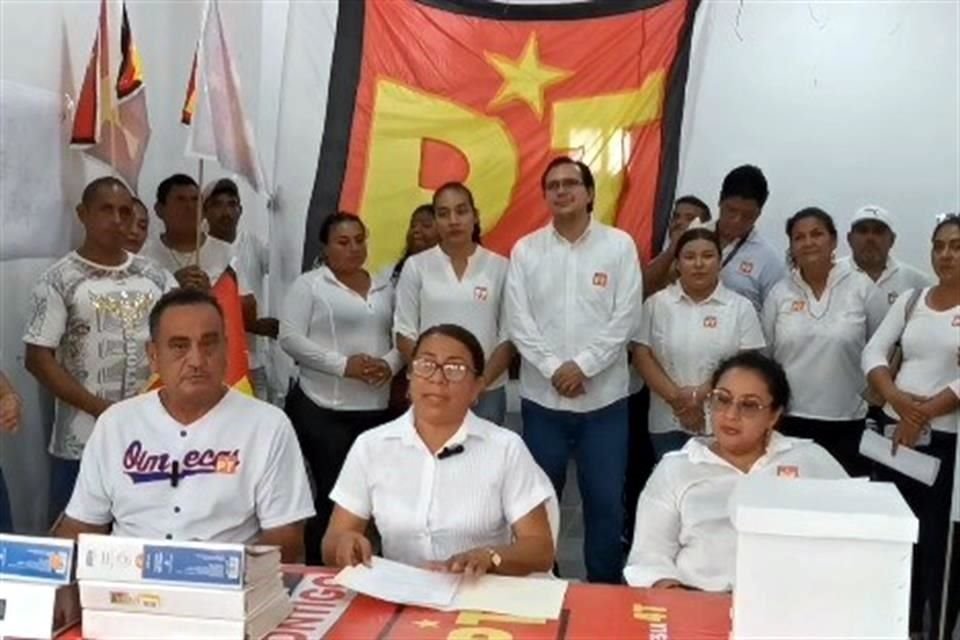 Con la declinación de Luz del Carmen Bautista, candidata del PT al Ayuntamiento de Las Choapas, Veracruz suma ya seis renuncias de aspirantes a alcaldías a menos 10 días de la elección.