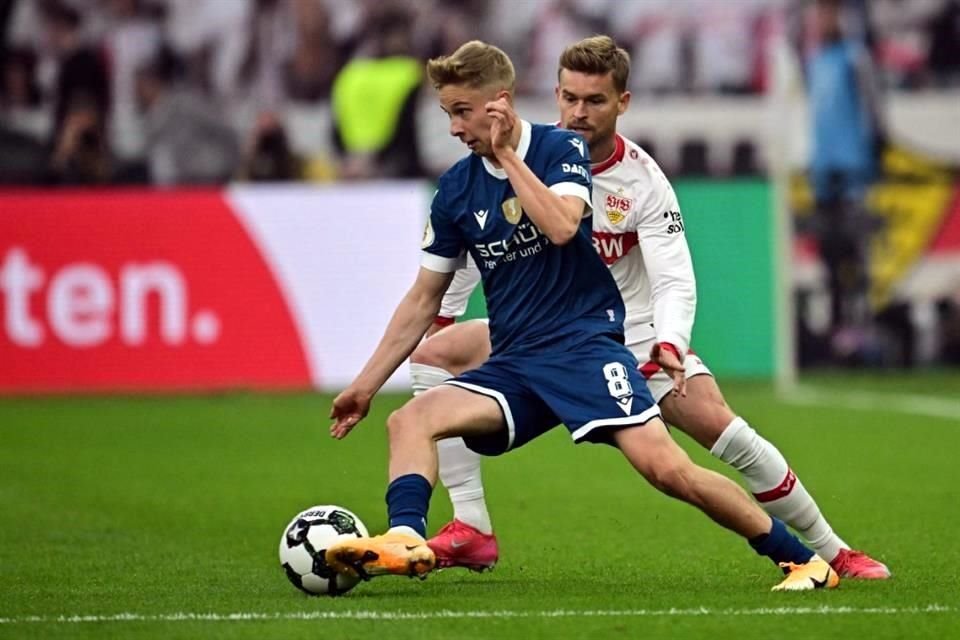 El Arminia no pudo concretar la hazaña de ser el primer equipo de Tercera División en ganar la Copa de Alemania.