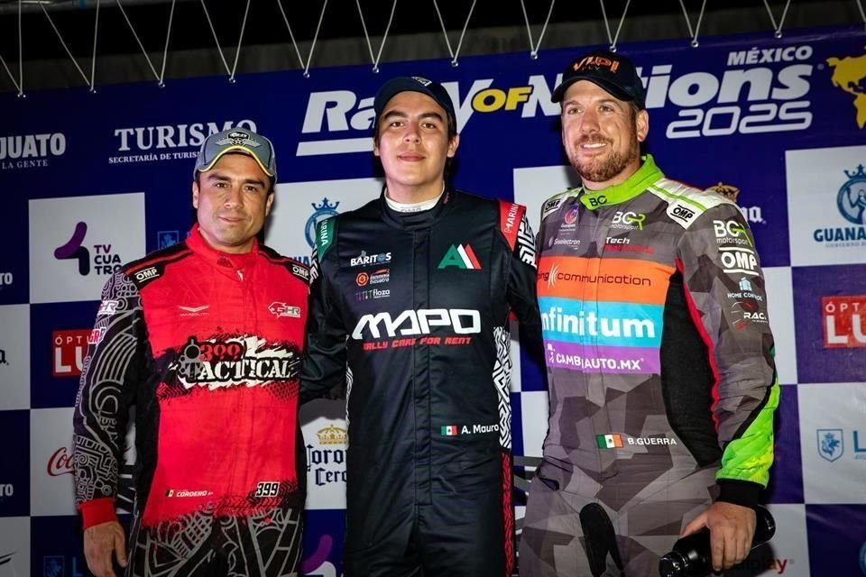 El Rally de las Naciones tiene a Alejandro Mauro como líder.