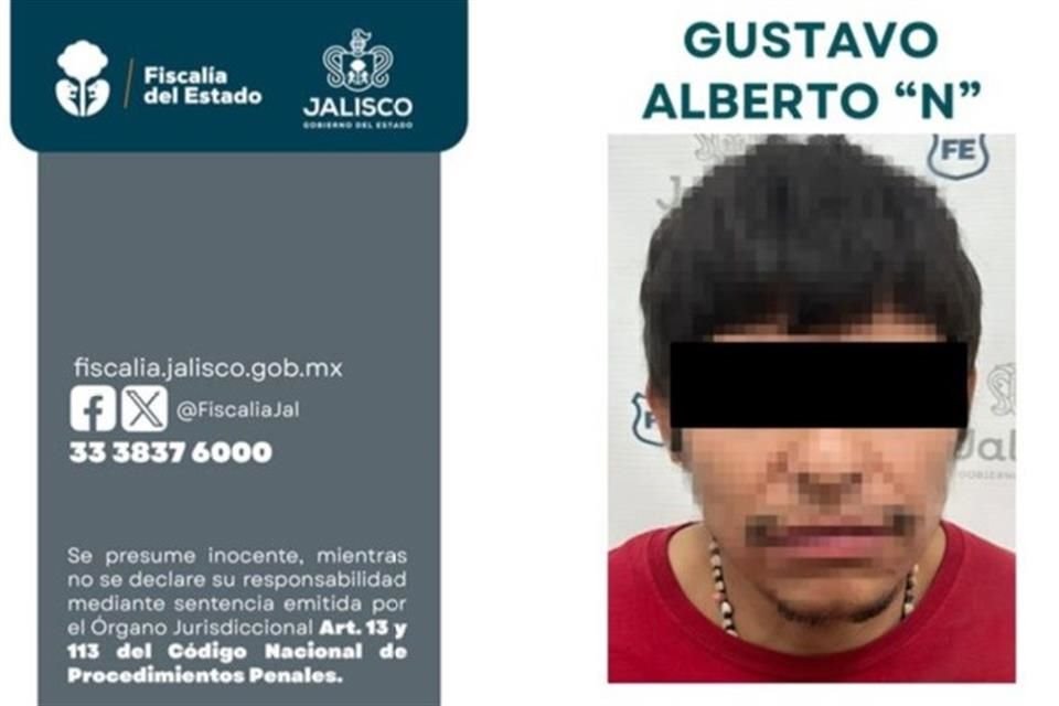 Gustavo Alberto 'N' quedó a disposición del Ministerio Público.