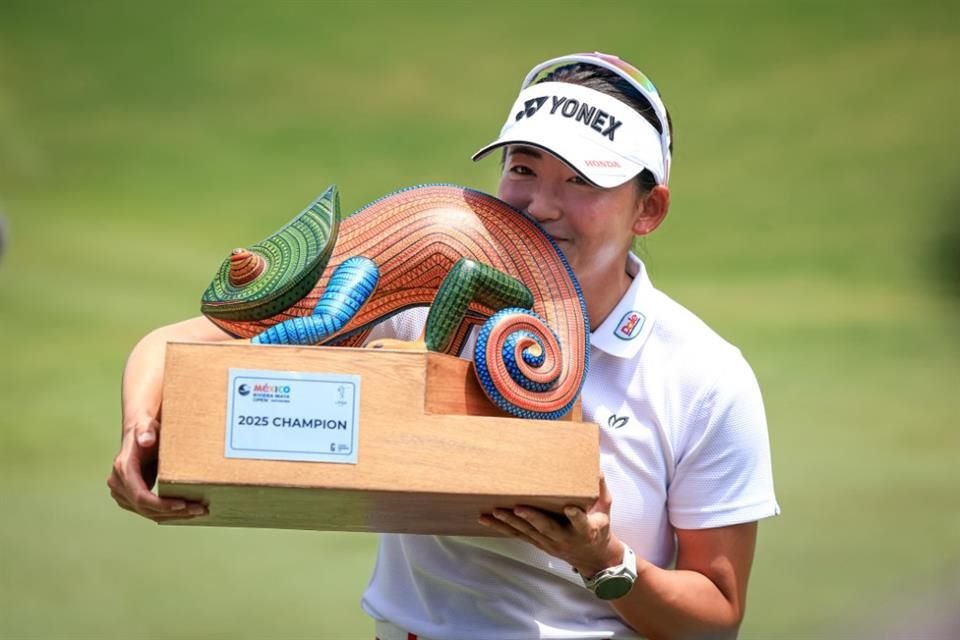 La japonesa Chisato Iwai se coronó en el México Riviera Maya Open at Mayakoba 2025, pese a que llegó al certamen con etiqueta de novata.