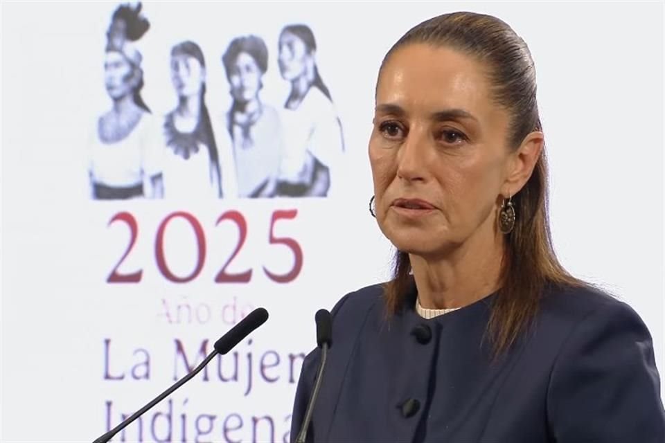 La Presidenta dijo que, ahora, la CNTE plantea lo mismo que la Oposición de llamar al boicot de la elección al Poder Judicial.