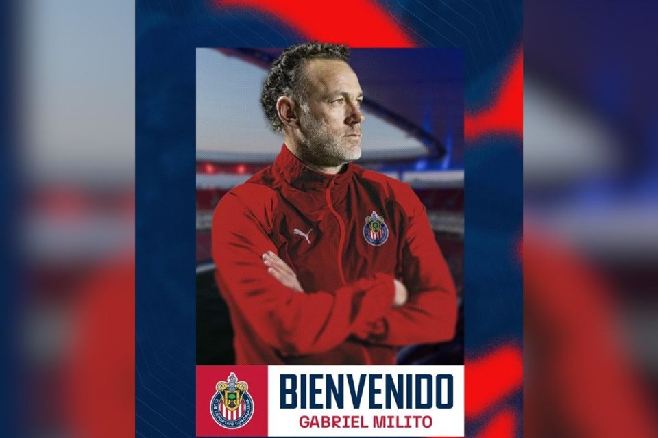 Chivas presentó al argentino Gabriel Milito como su nuevo director técnico de Chivas, de cara al Apertura 2025.