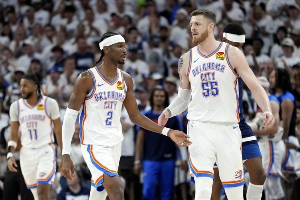 Shai Gilgeous-Alexander sigue encendido en la serie y hoy tuvo otra gran actuación.