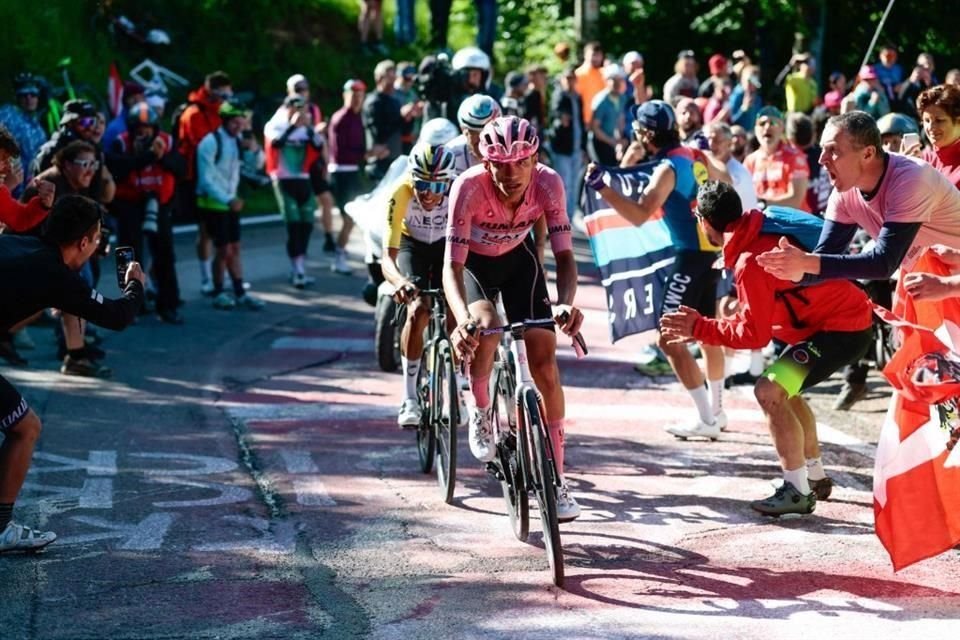 Del Toro tuvo su peor día en el Giro.